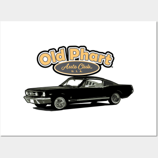 Old Phart Auto Club - Mustang Posters and Art